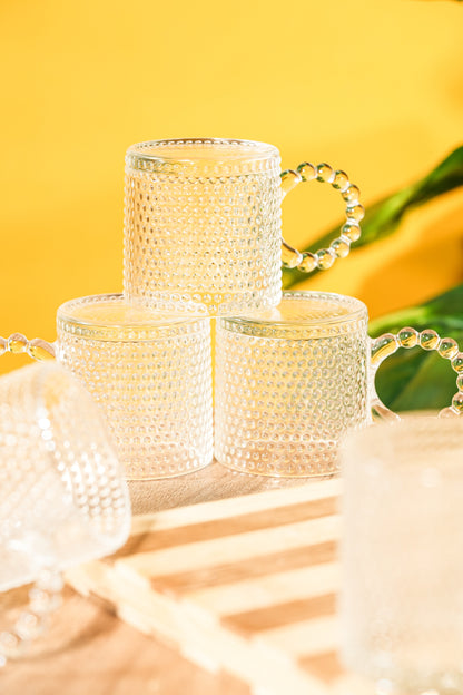 Opaline Glass Mug Set of 6 (110ml)